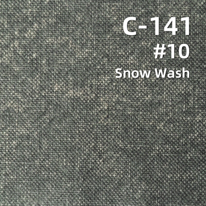 Heavyweight Piqué Canvas | 340g/m2 with Washable Fade Effect | 100% Cotton Fabric for Bags, Pants & Jackets