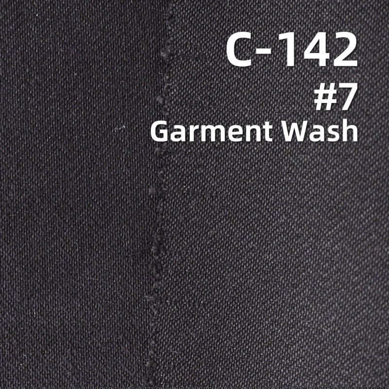 TENCEL  Lyocell Herringbone Fabric | 270g/m2 Stretch Twill with Vintage Wash Effect | For Jackets, Trousers & Skirts