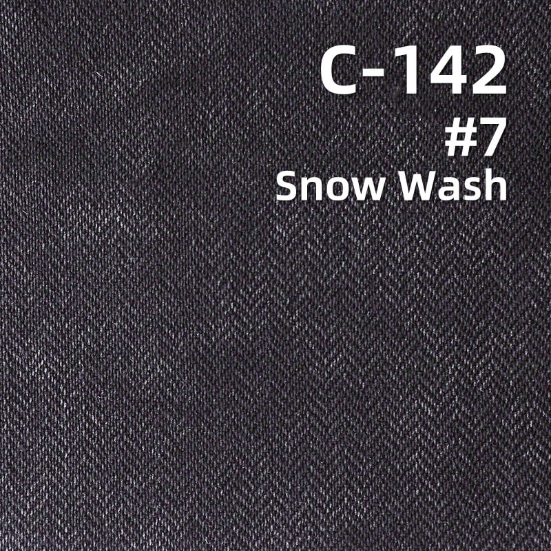 TENCEL  Lyocell Herringbone Fabric | 270g/m2 Stretch Twill with Vintage Wash Effect | For Jackets, Trousers & Skirts