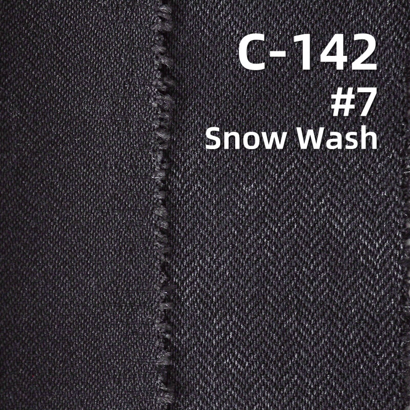 TENCEL  Lyocell Herringbone Fabric | 270g/m2 Stretch Twill with Vintage Wash Effect | For Jackets, Trousers & Skirts