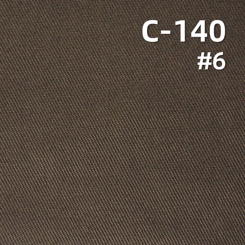 Washed Twill Fabric | 260g/m2 Lyocell Cotton Twill Fabric | Skirts Workwear Trousers Casual Jackets Fabric