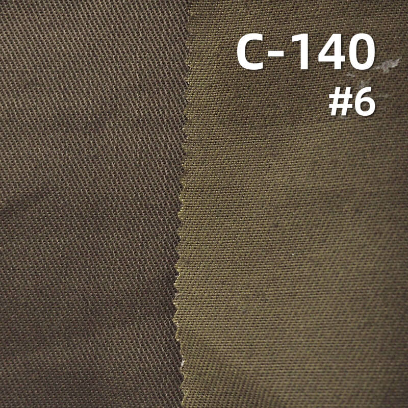Washed Twill Fabric | 260g/m2 Lyocell Cotton Twill Fabric | Skirts Workwear Trousers Casual Jackets Fabric