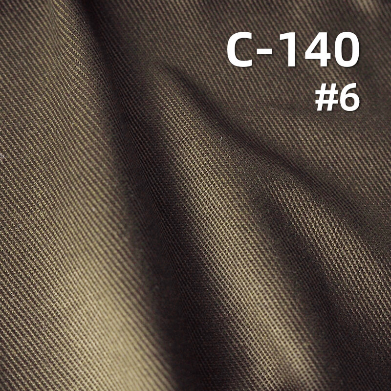 Washed Twill Fabric | 260g/m2 Lyocell Cotton Twill Fabric | Skirts Workwear Trousers Casual Jackets Fabric