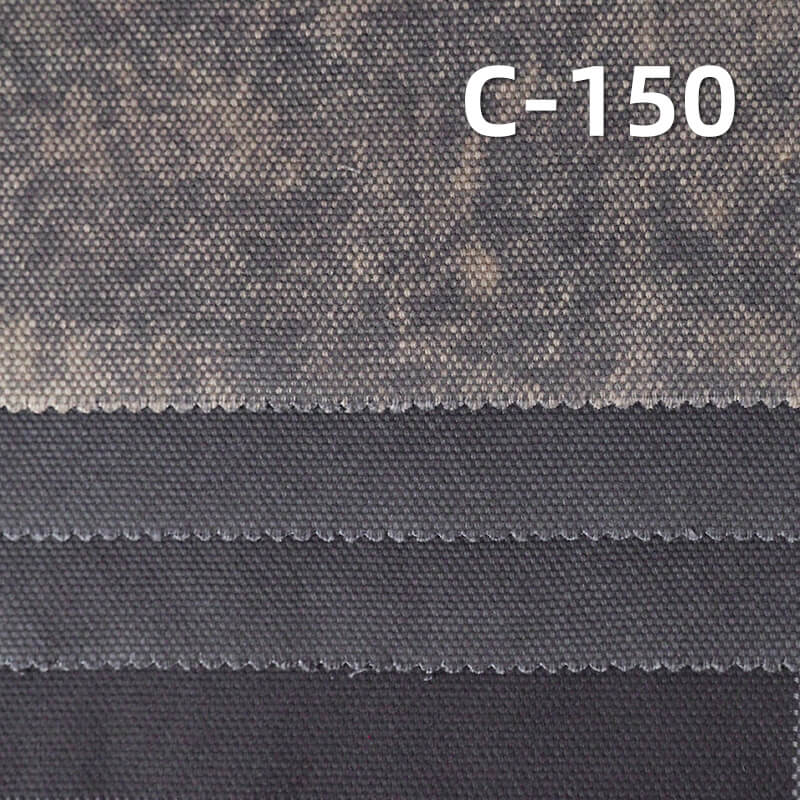 Washed Moleskin Canvas | 310g/m2 Cotton Heavyweight Multi-Color Fabric | Bag Trousers Jackets Fabric