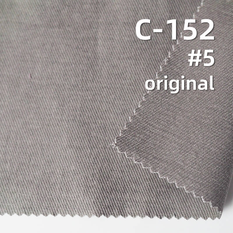 Frost Washed Twill Gabardine | 270g/m2  Cotton Twill Dyed Fabric | Pigment Dyed | Trousers Skirts Jackets Fabric