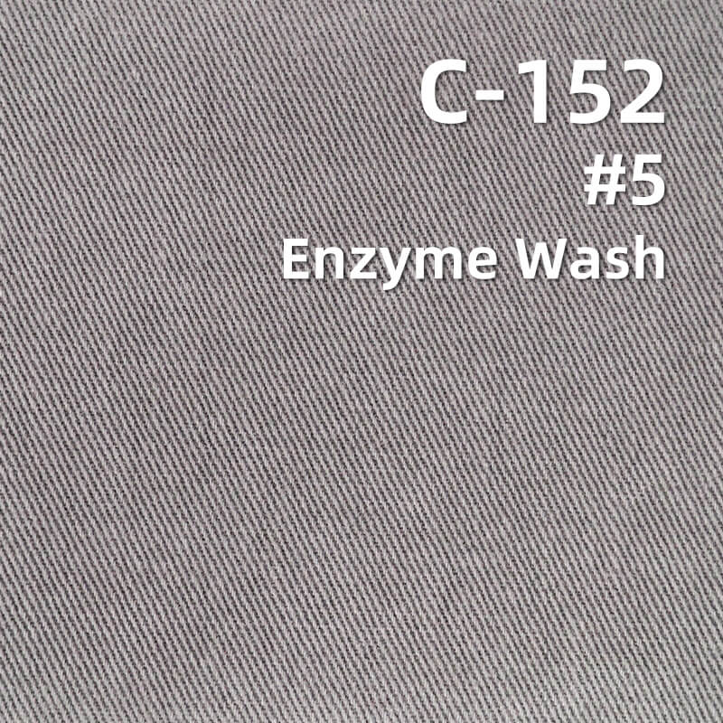 Frost Washed Twill Gabardine | 270g/m2  Cotton Twill Dyed Fabric | Pigment Dyed | Trousers Skirts Jackets Fabric