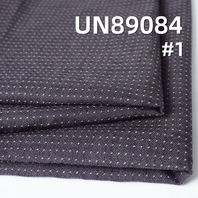 Colorful Jacquard Dot Denim | 7.6oz Cotton Stretch Dobby Denim | Denim Shirts Denim Skirts Fabric