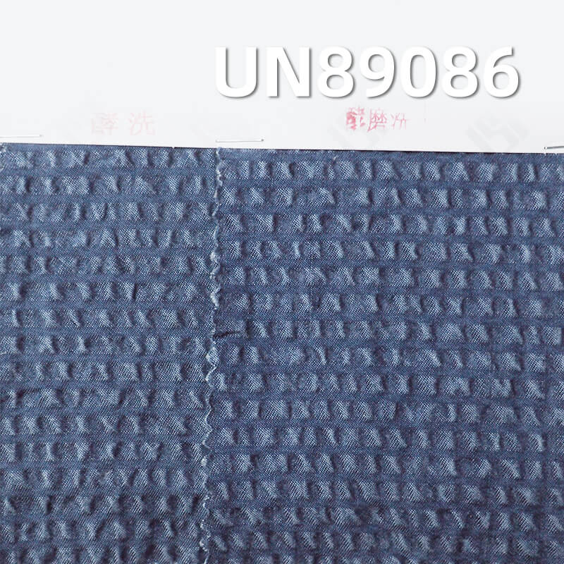 Stretch Horizontal Crepe Striped Denim | 4.7oz Cotton Spandex Striped Denim | Casual Tops Skirts Fabric