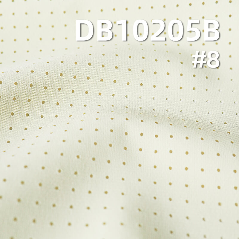 Polyester T800 Outdoor Dyed Fabric | 125g/m² Dobby Like-Pearl Fabric | with Perforations | Waterproof | Anti-Static
