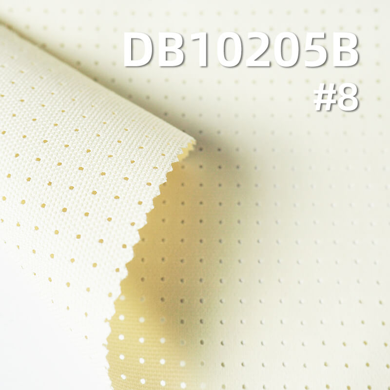 Polyester T800 Outdoor Dyed Fabric | 125g/m² Dobby Like-Pearl Fabric | with Perforations | Waterproof | Anti-Static