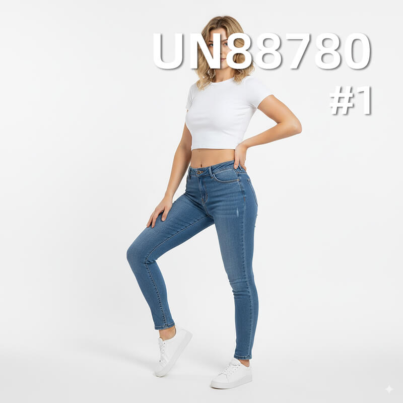 Lycra Cotton Stretch Denim | 12.5 oz  Warp Slub Stretch Denim | Jeans denim skirt denim jacket fabric with tag