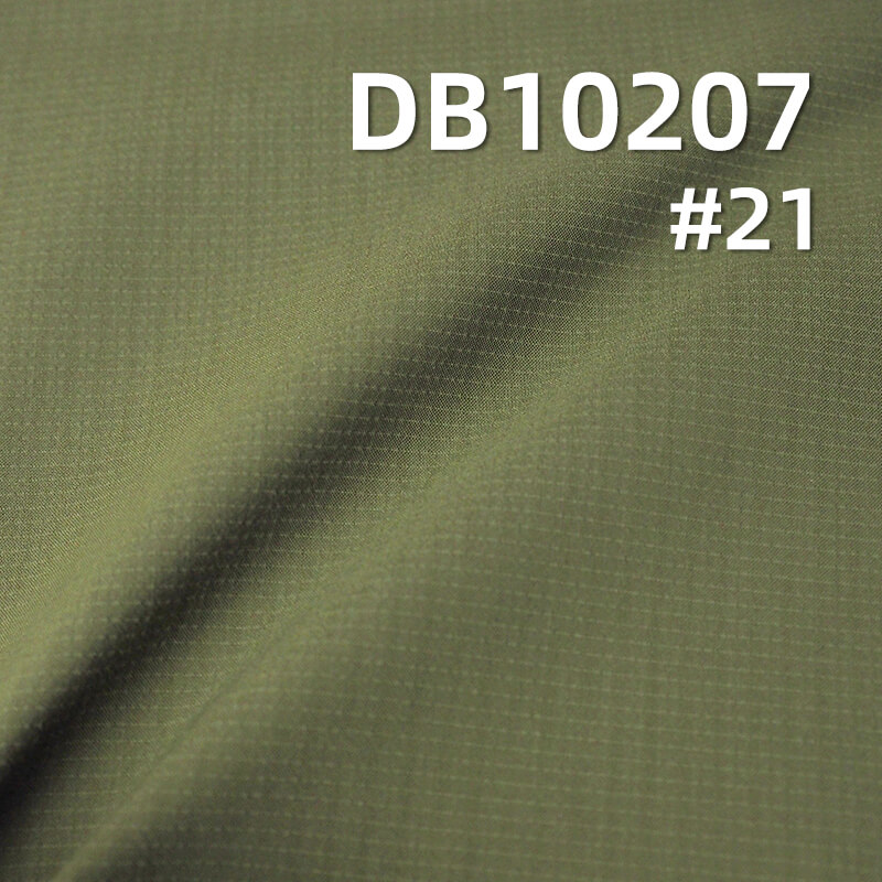 Two-Tone Subtle Plaid Dyed Fabric | 155g/m² Polyester Fabric | Anti-Static | Ideal for Trench Coats and Jackets
