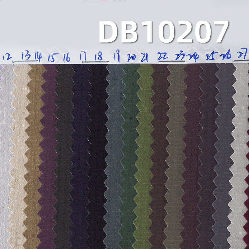 Two-Tone Subtle Plaid Dyed Fabric | 155g/m² Polyester Fabric | Anti-Static | Ideal for Trench Coats and Jackets
