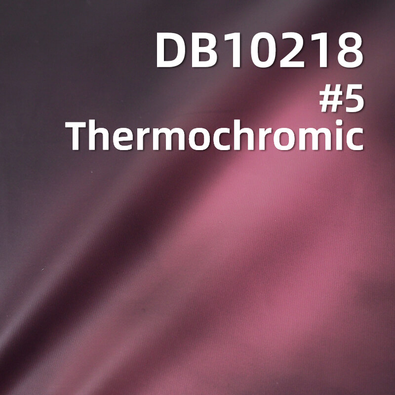 28°C PU Thermochromic Fabric | PFC-Free Waterproof | 42g/m2 Nylon 20D Temperature-Sensitive Tech Fabric