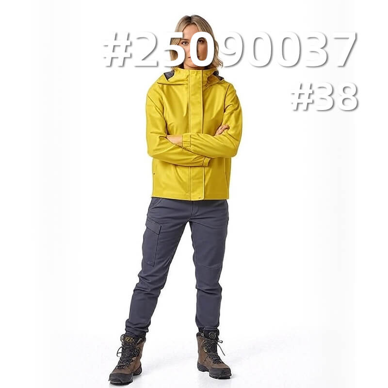 Cotton-Feel Crinkle Nylon Fabric |131g/m2 70D Double Warp Semi-Stretch Polyamide Fabric | Waterproof