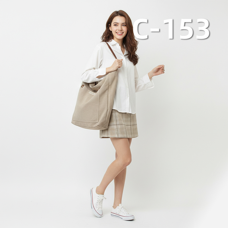 Garment Washed Canvas | 330g/m2 100% Cotton High-Density Thick Canvas | Fabric for Bags & Apparel