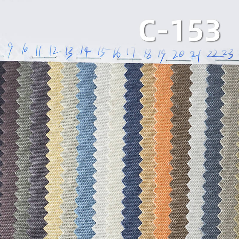 Garment Washed Canvas | 330g/m2 100% Cotton High-Density Thick Canvas | Fabric for Bags & Apparel