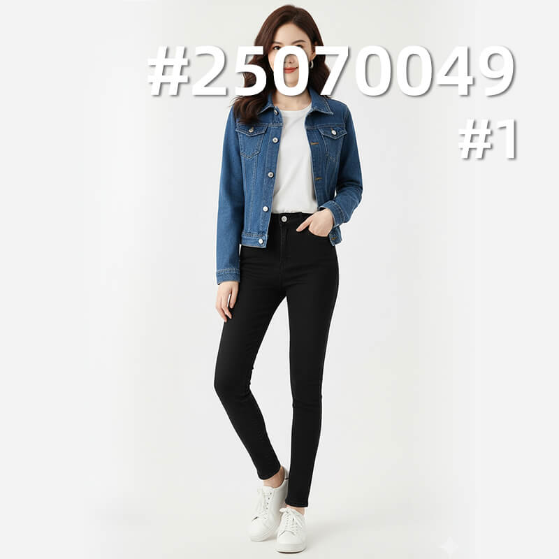 Autumn/Winter Four-Way Stretch Twill Denim | 12.8 oz New TC Siro Spun Denim | Fabric for Stretch Denim Apparel