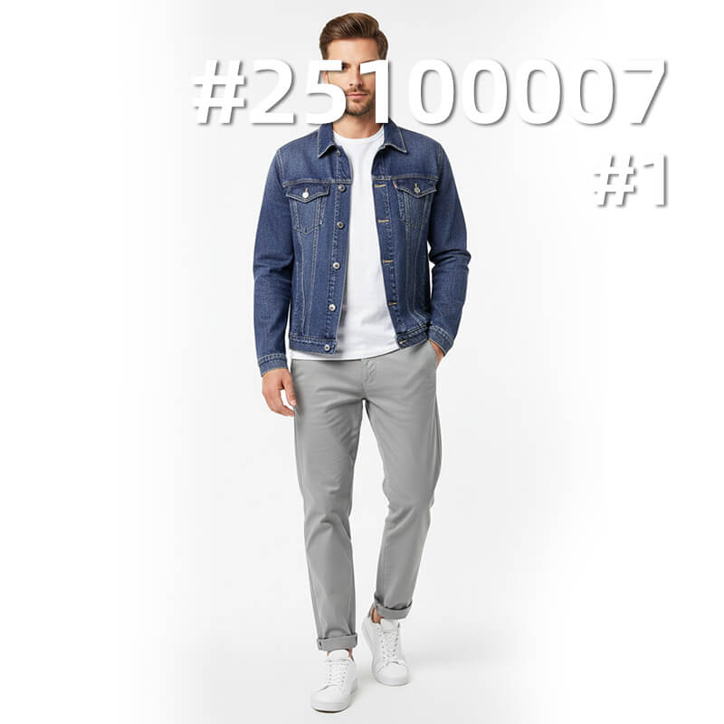 Reactive Dyed Colorfast Denim Fabric | 9.9 oz Cotton Poly Rayon Wide Width Twill Denim | Fabric for Denim Skirts &  Shirts