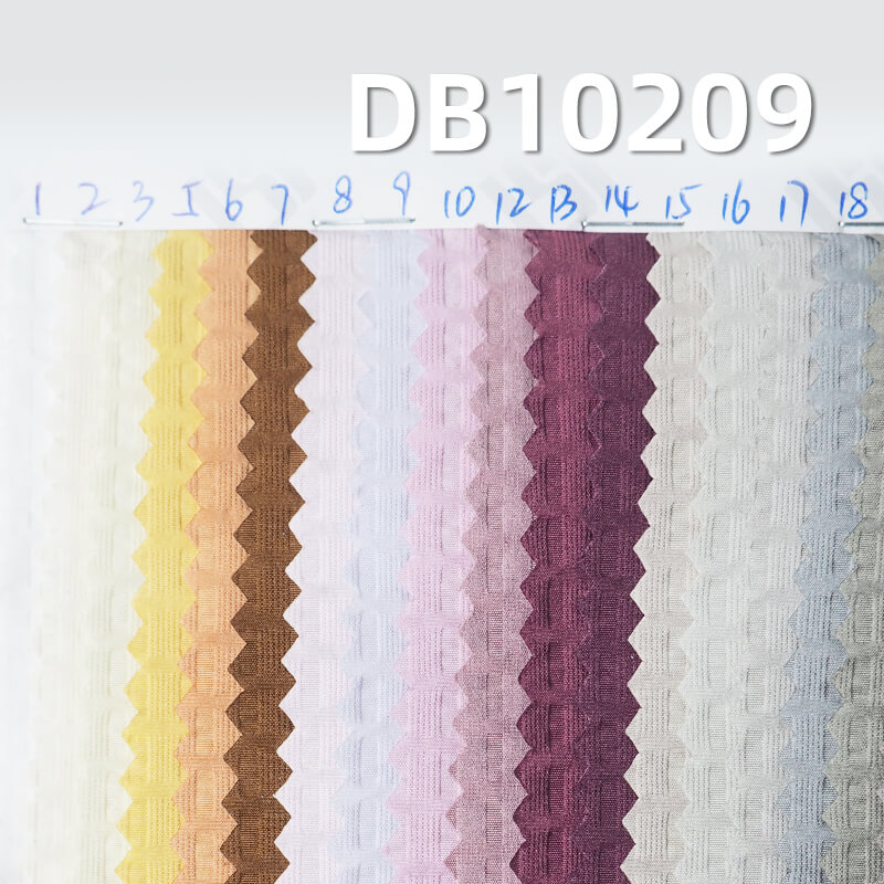 Polyester T800 Stretch Plaid | 175g/m² Textured Fabric | Anti-Static | Fabric for Windbreakers, Padded Coats, and Vests