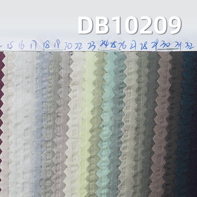 Polyester T800 Stretch Plaid | 175g/m² Textured Fabric | Anti-Static | Fabric for Windbreakers, Padded Coats, and Vests