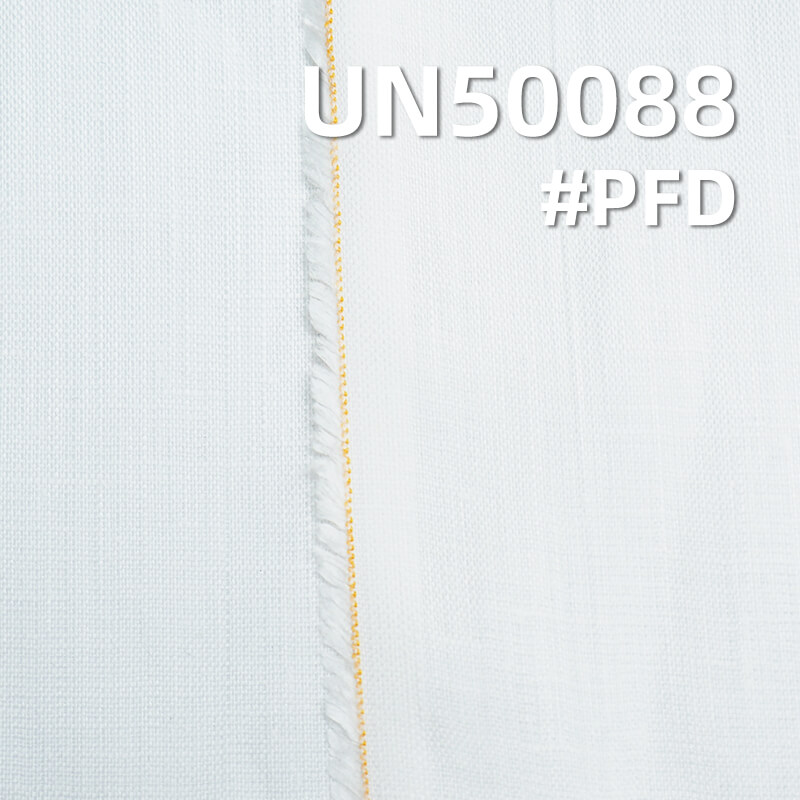 Hemp Dye Fabric | 120g/m² Plain Half-Dyed Fabric | Woven Solid Hemp Cloth | Hanfu, Tops, Shirts