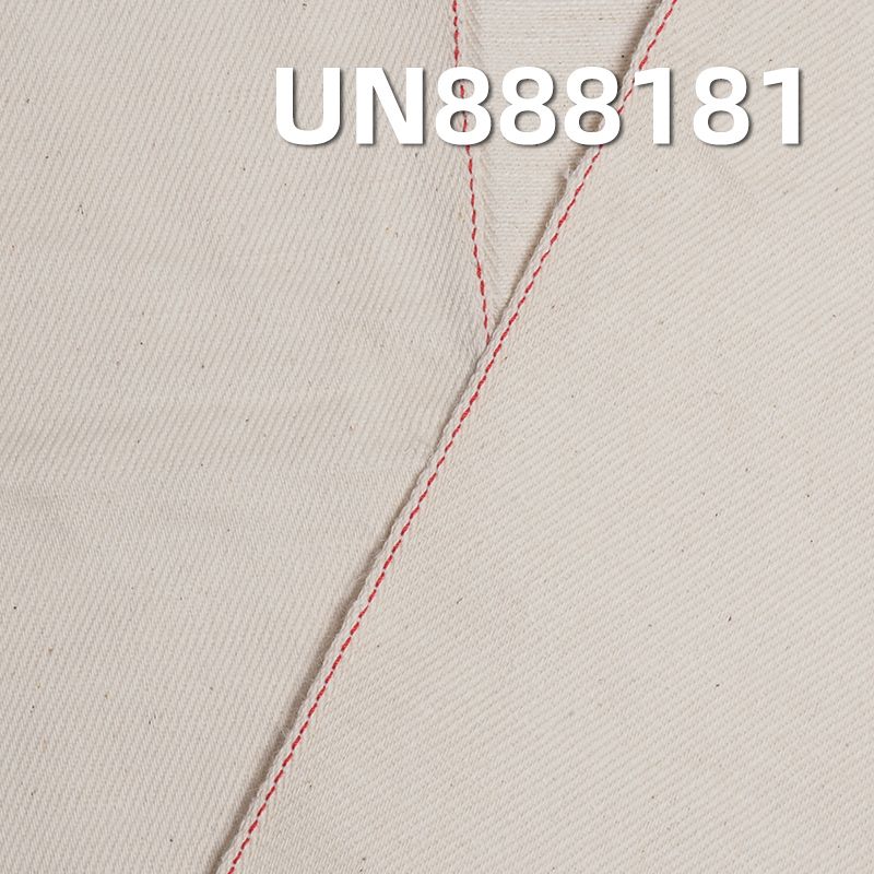 Ramie Cotton Denim Fabric | 12 oz 3/1 "Z" Twill Selvedge Denim Fabric | For Jeans Denim Jackets Outerwear