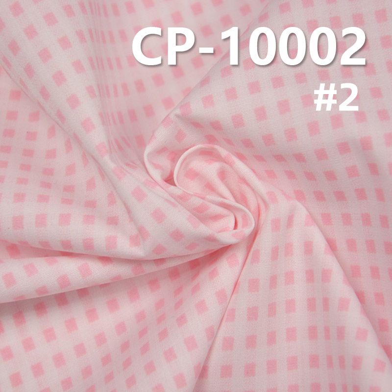 100% Cotton Printed Fabric | 112 g/m2 Lightweight Check Fabric | For Shirts Skirts Apparel