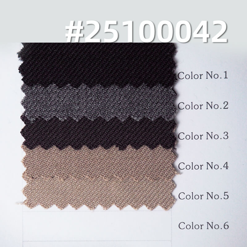 Worsted Wool Suiting Fabric | 305g/m2 Heavyweight Double-Faced Twill | For Suits, Trousers & Blazers