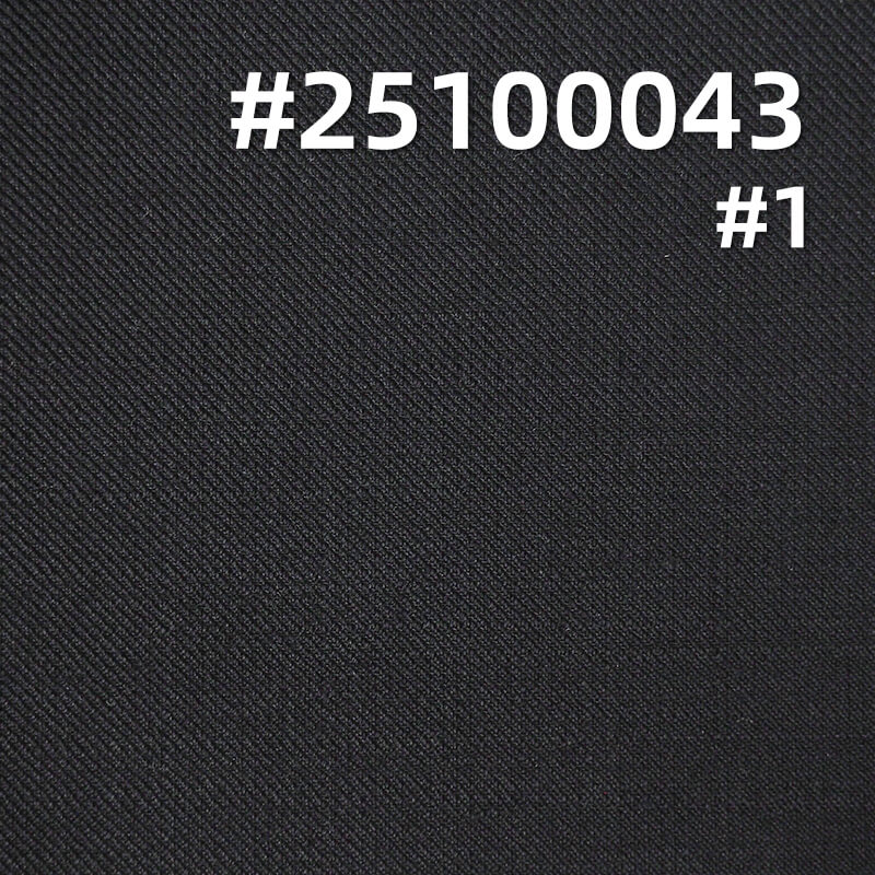 Worsted Wool Suiting Fabric | 185g/m2 Lightweight Double-Faced Twill | For All-Season Suits, Trousers & Blazers