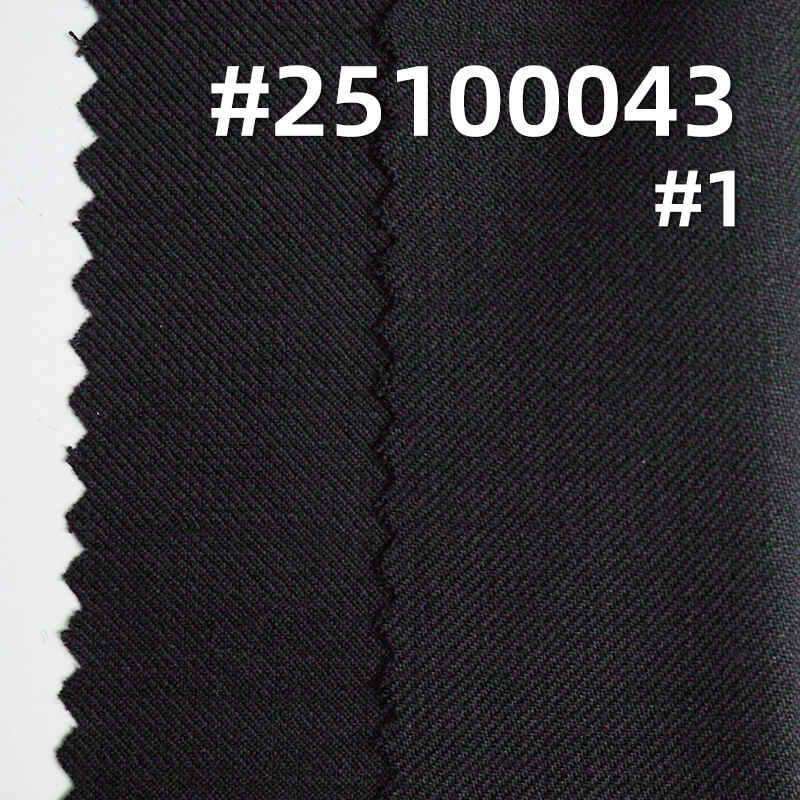 Worsted Wool Suiting Fabric | 185g/m2 Lightweight Double-Faced Twill | For All-Season Suits, Trousers & Blazers