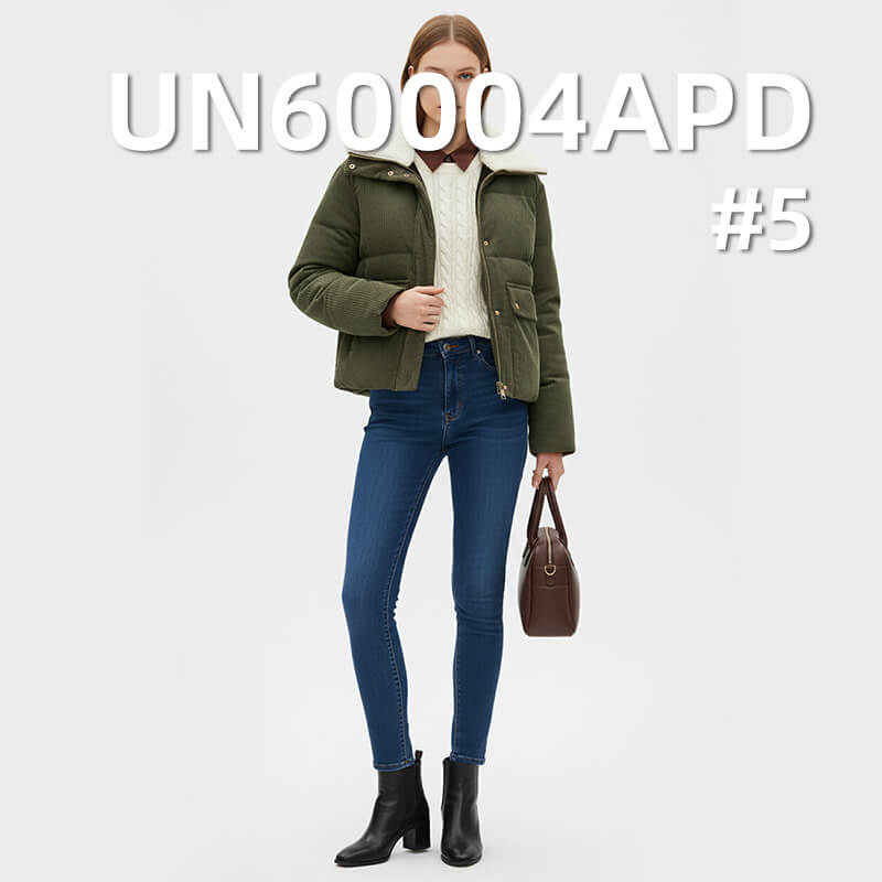 Bonded Cotton Corduroy Fabric | 450g/m2 Heavyweight 8 Wale | For Winter Pants, Jackets & Puffer Outerwear