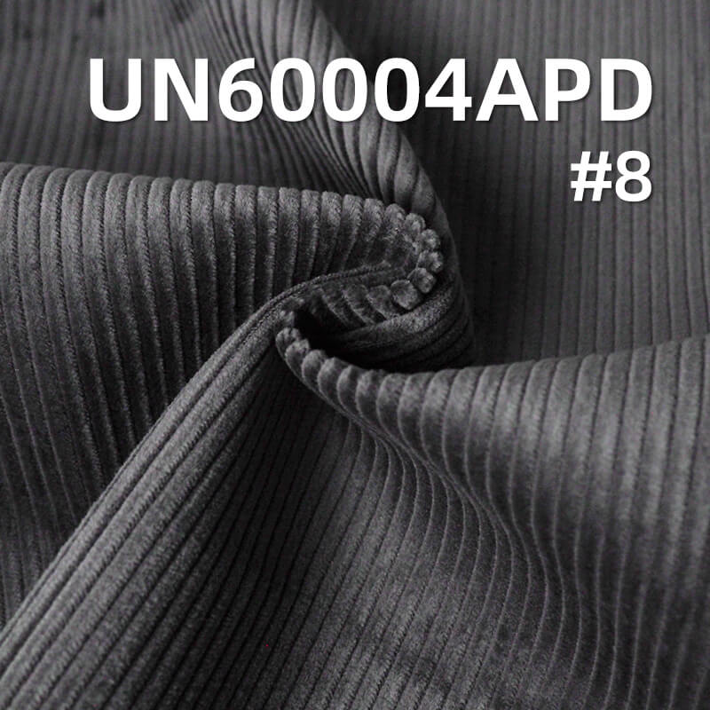 Bonded Cotton Corduroy Fabric | 450g/m2 Heavyweight 8 Wale | For Winter Pants, Jackets & Puffer Outerwear