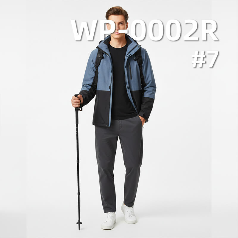 High-Stretch Softshell Fabric | 290g/m2 Heavyweight Crinkle Polyester | Bonded with Thermal Fleece | Waterproof Fabric