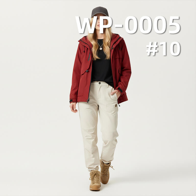 3-Layer Memory Hardshell Fabric | 168g/m2 Polyester Weave | Waterproof Fabric | For Hardshells & Outerwear