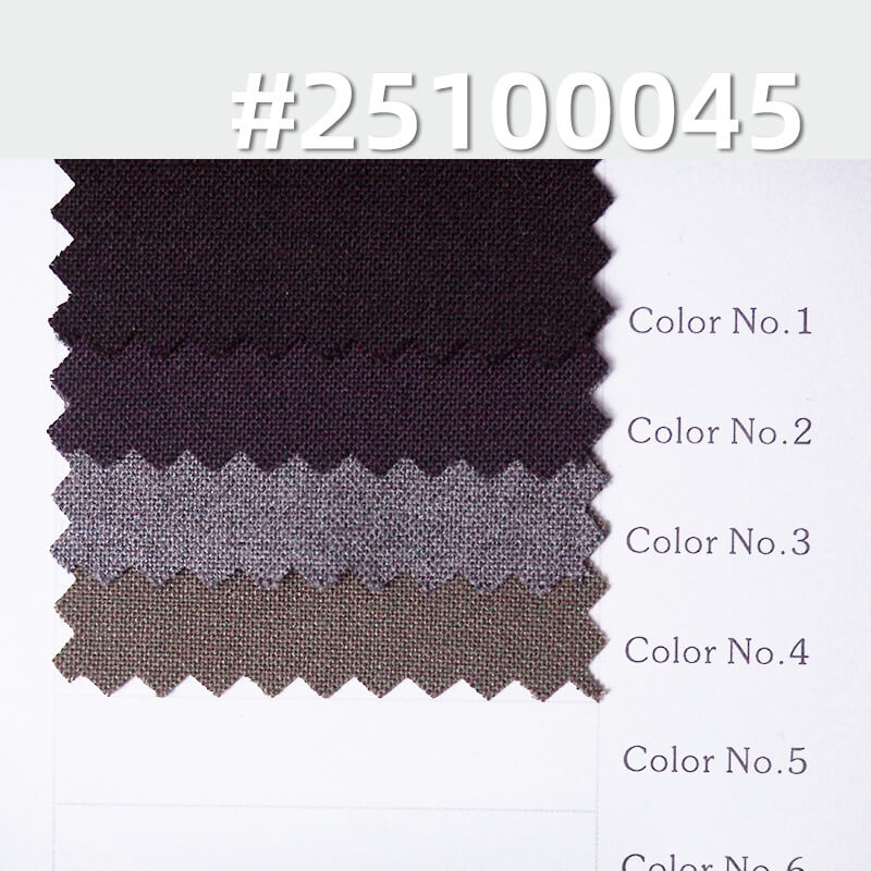 Worsted Stretch Wool Blend Suiting | 195g/m2 T/R Wool Plain Weave | For All-Season Suits, Trousers & Blazers