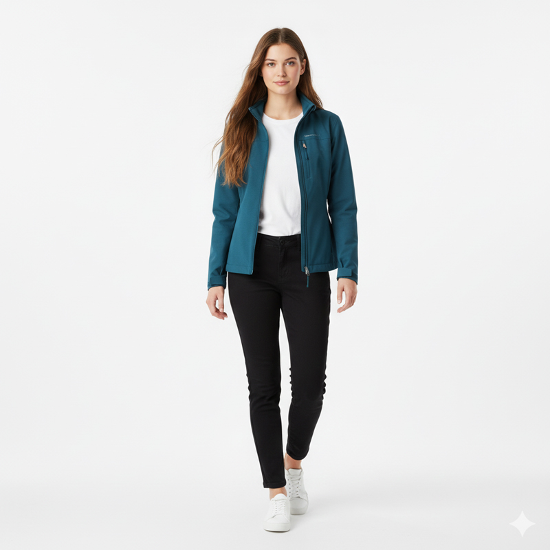 Waterproof Breathable 2-Layer Fabric | 105g/m2 Polyester with PU Lamination | Water, Oil & Stain Repellent | For Outerwear