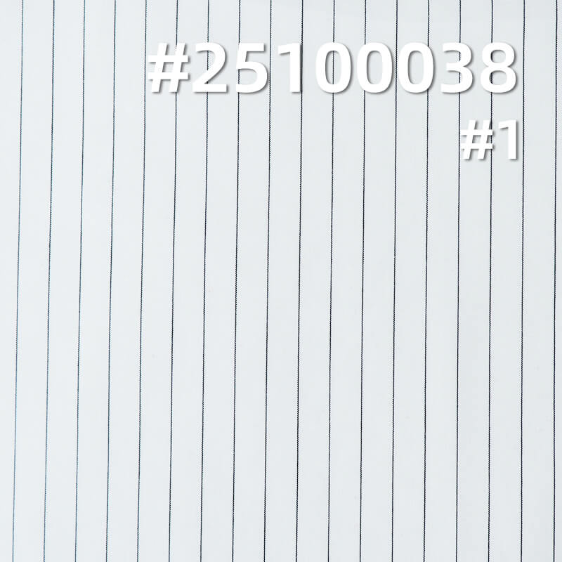 Yarn-Dyed Cotton Stripe Fabric | 120g/m2 Lightweight Plain Weave | For Fashion Shirting, Blouses & Skirts