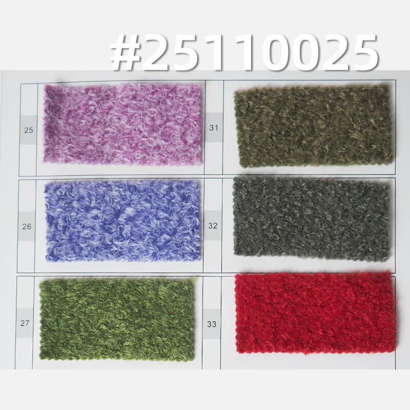 Heathered Cationic Wool-like Knit | 400g/m2(600g/m) Heavyweight Fabric | Provence Style | For Coats, Jackets & Hats