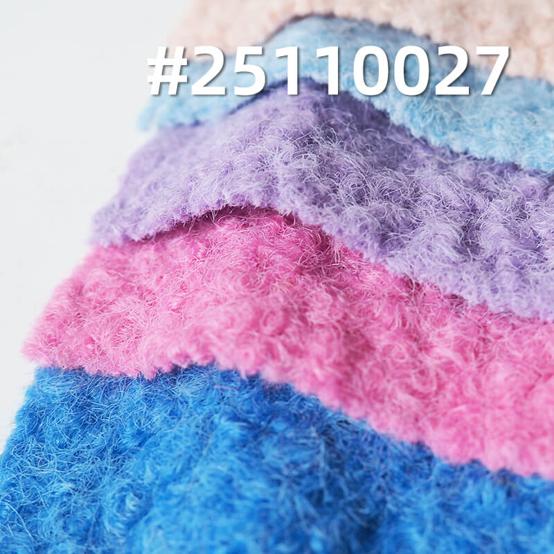 Potala Style Polyester Bouclé Knit | 365g/m2(550g/m) Heavyweight Textured Fabric |For Coats, Skirts, Footwear & Hats