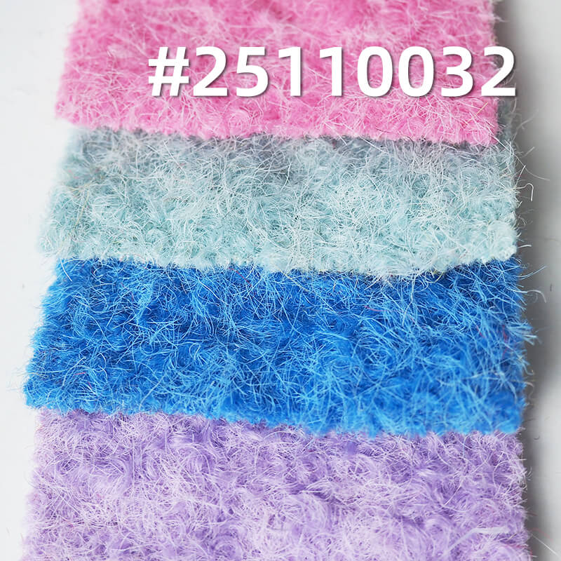 Heavyweight Knit Coating Fabric | 400g/m2(600g/m) Textured Popcorn Fleece | Warm & Sparkling | ForCoats & Outerwear