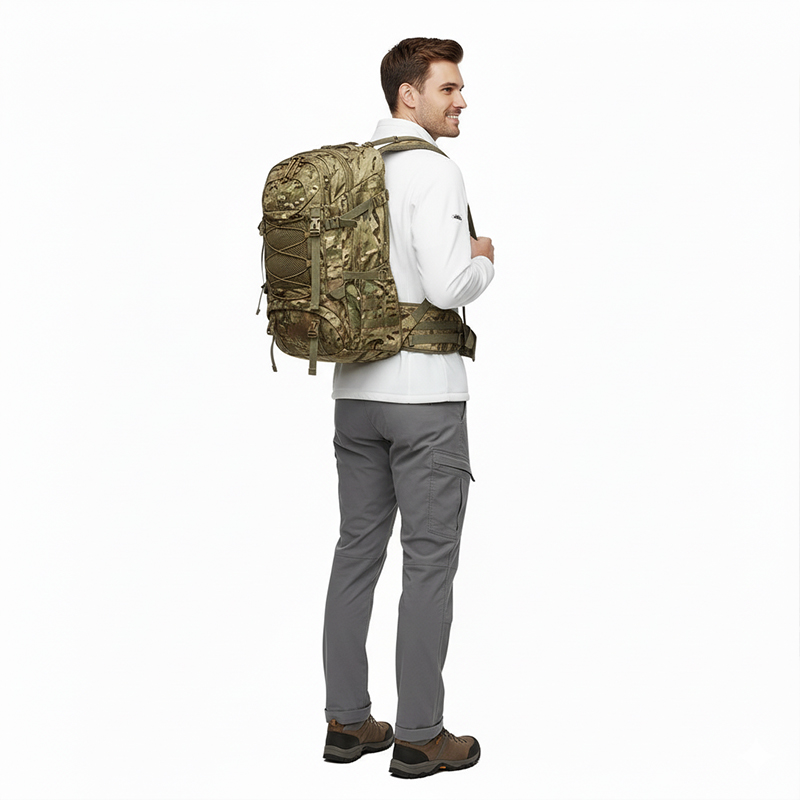 900D*600D Polyester Oxford | 370g/m2 Heavy-Duty Camouflage Print | PVC Coated & Waterproof | For Backpacks & Luggage