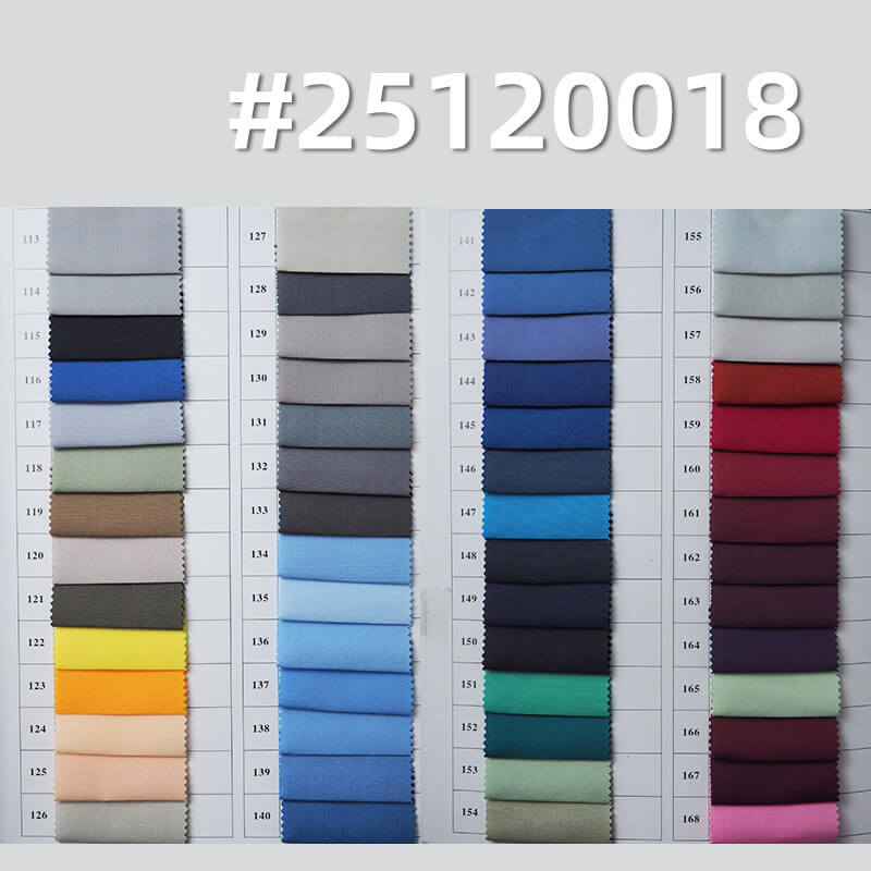 Poly-Cotton Poplin Fabric | 115g/m2 Lightweight T/C Plain Weave | For Shirting, Uniforms & Dresses