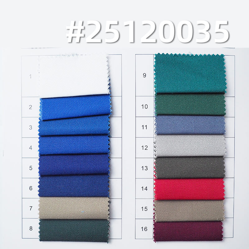 Poly-Cotton Twill Fabric | 235g/m2 T/C Workwear Drill | For Uniforms, Work Pants & Jackets