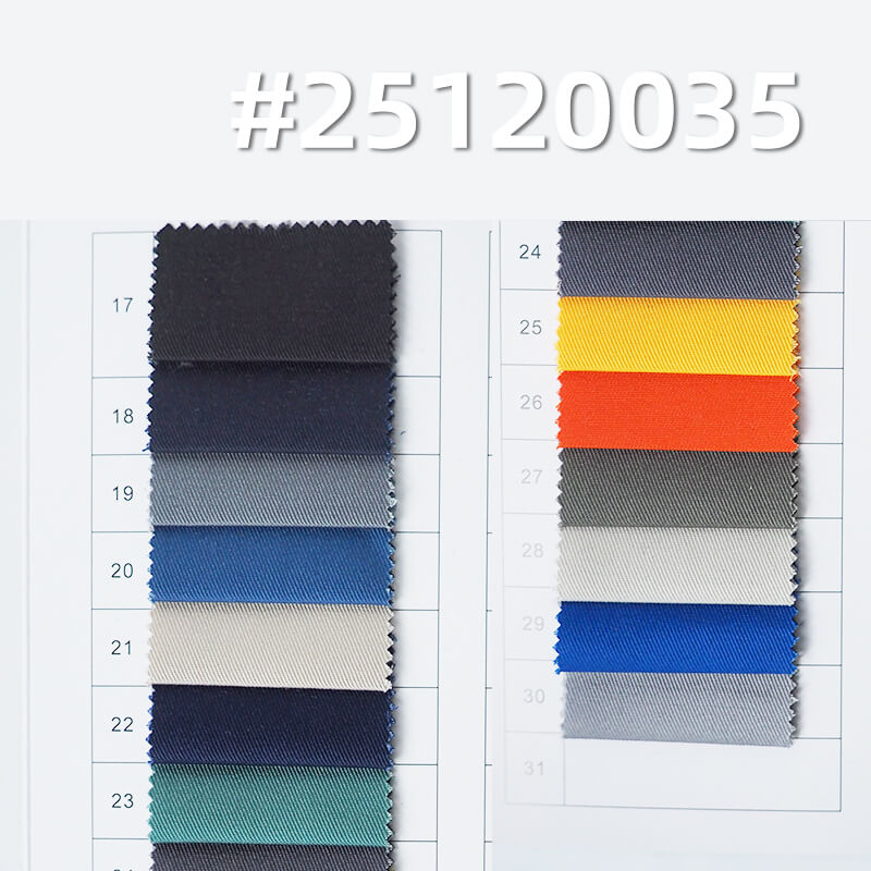 Poly-Cotton Twill Fabric | 235g/m2 T/C Workwear Drill | For Uniforms, Work Pants & Jackets