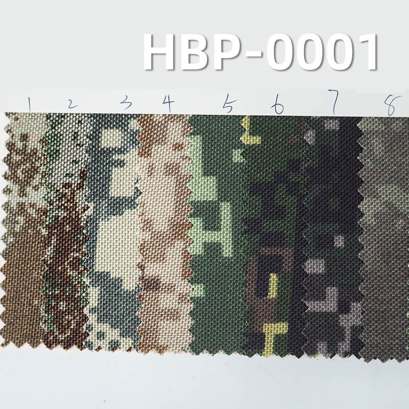 1000D Polyester Oxford Fabric | 230g/m2 Heavy-Duty with Camouflage Print | Waterproof | For Tactical Gear, Backpacks & Luggage