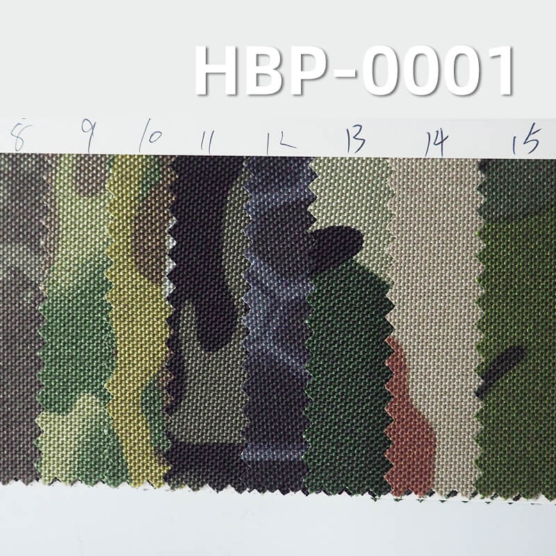 1000D Polyester Oxford Fabric | 230g/m2 Heavy-Duty with Camouflage Print | Waterproof | For Tactical Gear, Backpacks & Luggage