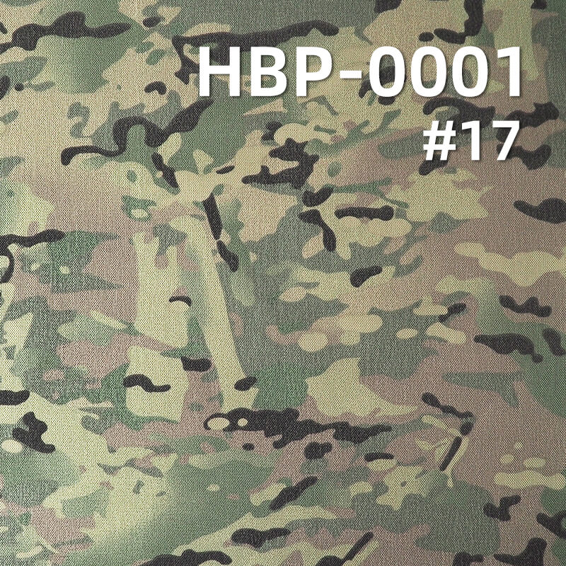 1000D Polyester Oxford Fabric | 230g/m2 Heavy-Duty with Camouflage Print | Waterproof | For Tactical Gear, Backpacks & Luggage