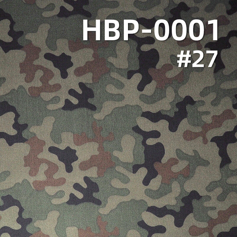 1000D Polyester Oxford Fabric | 230g/m2 Heavy-Duty with Camouflage Print | Waterproof | For Tactical Gear, Backpacks & Luggage