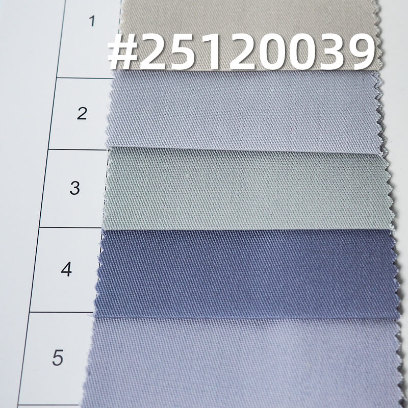 Cotton Polyester Fine Twill Fabric | 155g/m2 Lightweight Woven Blend | For Uniforms & Work Shirts